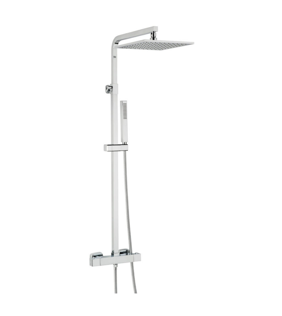 Duschsystem med termostat Emmevi Gea 2630750, krom Duschsystem med termostat Emmevi Gea 2630750