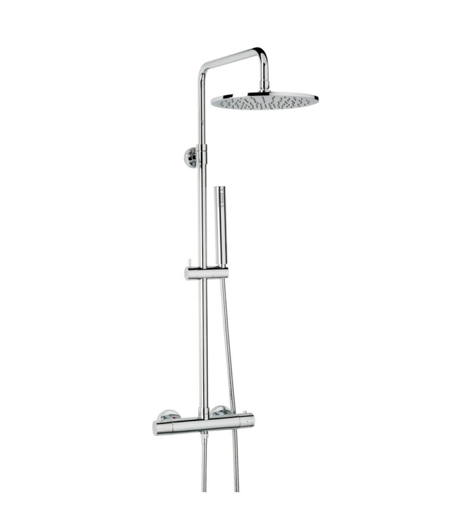 Duschsystem med termostat Emmevi Piper 4530715, krom Duschsystem med termostat Emmevi Piper 4530715