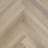 Fiskbensparkett ask Esta Elegant Sandstone Original 600 mm extra mattlackad