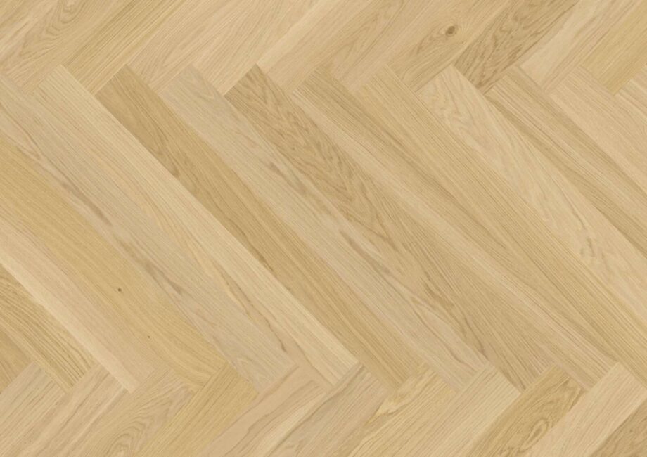Fiskbensparkett Bauwerk Cleverpark 900 ek Crema 14 B-Protect borstad – planka Fiskbensparkett Bauwerk Cleverpark 900 ek Crema 14 B-Protect borstad