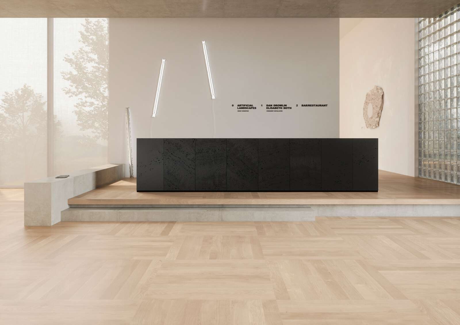 Fiskbensparkett Bauwerk Cleverpark 900 ek Farina 34 B-Protect borstad – 2