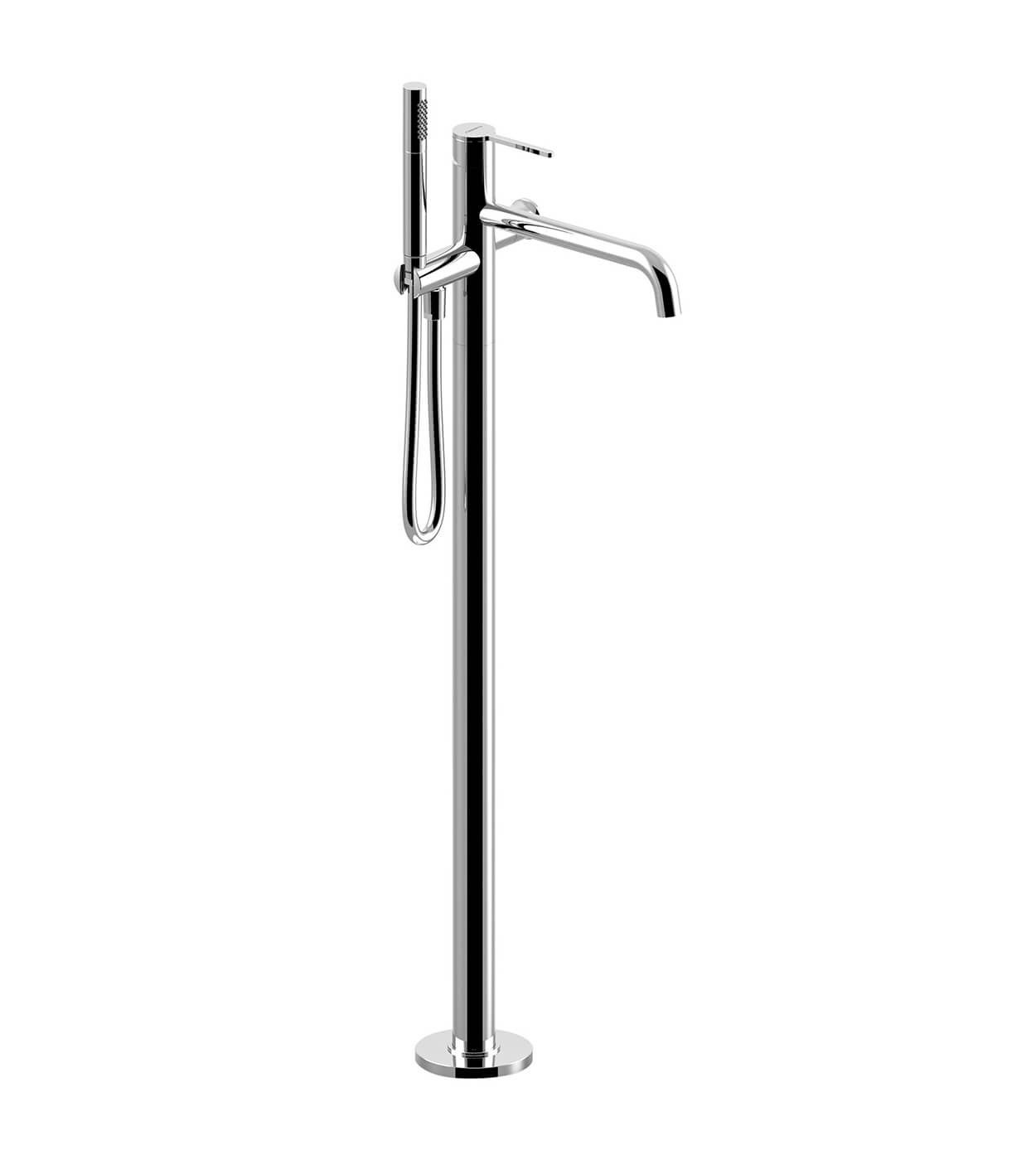 Fristående badkarsblandare Emmevi Filobrass 85030 med handdusch