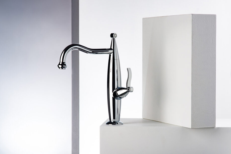 Hög tvättställsblandare Emmevi Abel 39006 med click-clack – 2