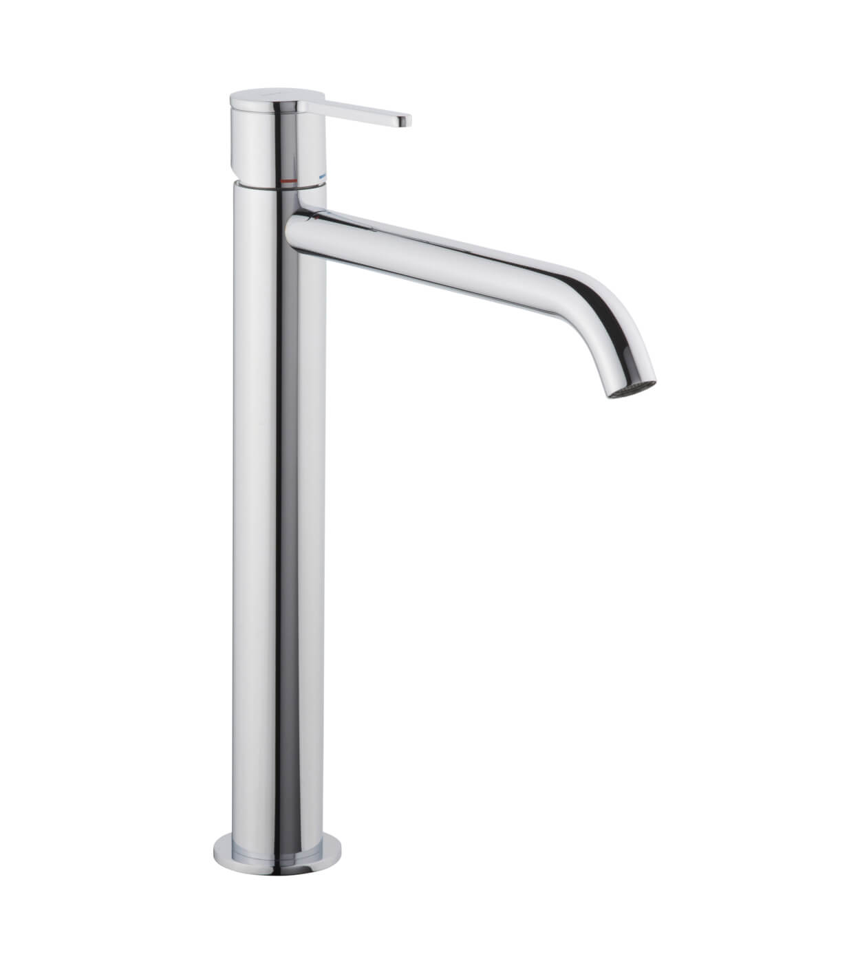 Hög tvättställsblandare Emmevi Filobrass 85003BIG med click-clack