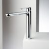 Hög tvättställsblandare Emmevi Nefer 77003BIG med click-clack, krom Hög tvättställsblandare Emmevi Nefer 77003BIG med click-clack – 2