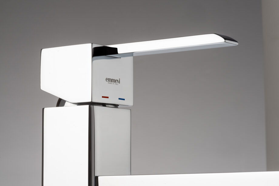 Hög tvättställsblandare Emmevi Sicily 38003BIG med click-clack – 3