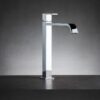 Hög tvättställsblandare Emmevi Siris 47006 med click-clack, krom, sluten spak Hög tvättställsblandare Emmevi Siris 47006 med click-clack – 5