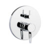 Inbyggd duschblandare Emmevi Ade 78019CER, 2 utlopp, omkastarpatron, krom, hålad spak Inbyggd duschblandare Emmevi Ade 78019CER, 2 utlopp, omkastarpatron – 2