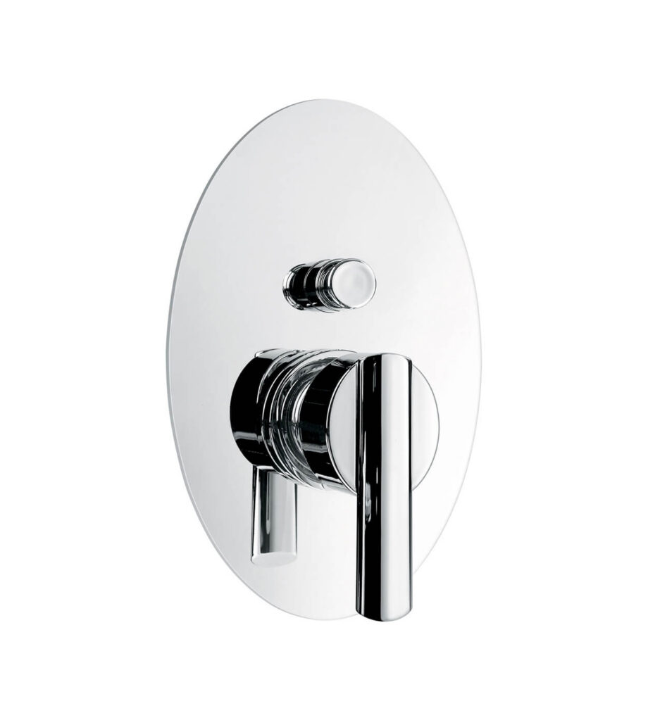 Inbyggd duschblandare Emmevi Elly 41019, 2 utlopp, tryckknapp