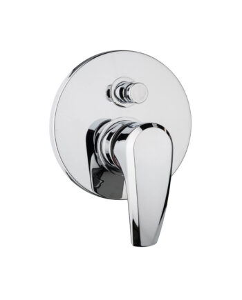 Inbyggd duschblandare Emmevi Kalì 75019, 2 utlopp, tryckknapp