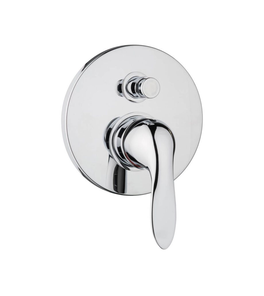 Inbyggd duschblandare Emmevi Neco 91019, 2 utlopp, tryckknapp
