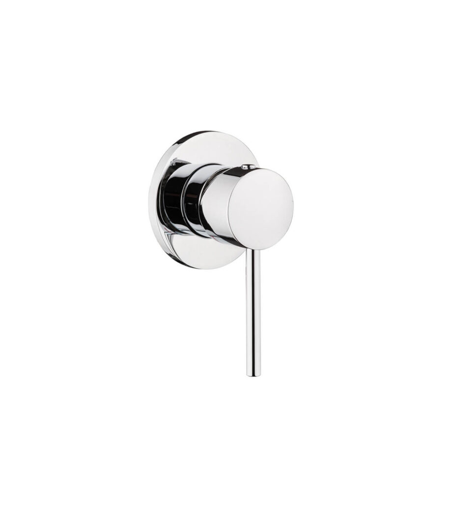 Inbyggd duschblandare Emmevi Piper 45009PI, täckplatta Ø 80 mm