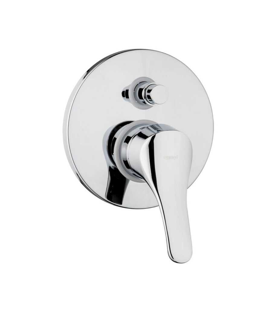 Inbyggd duschblandare Emmevi Zeus 3019Z, 2 utlopp, tryckknapp