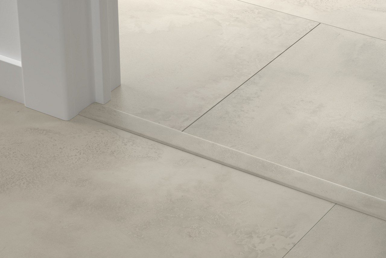 Incizo 5-i-1 övergångslist Quick-Step Grey Concrete för laminat, 13x48x2150 mm
