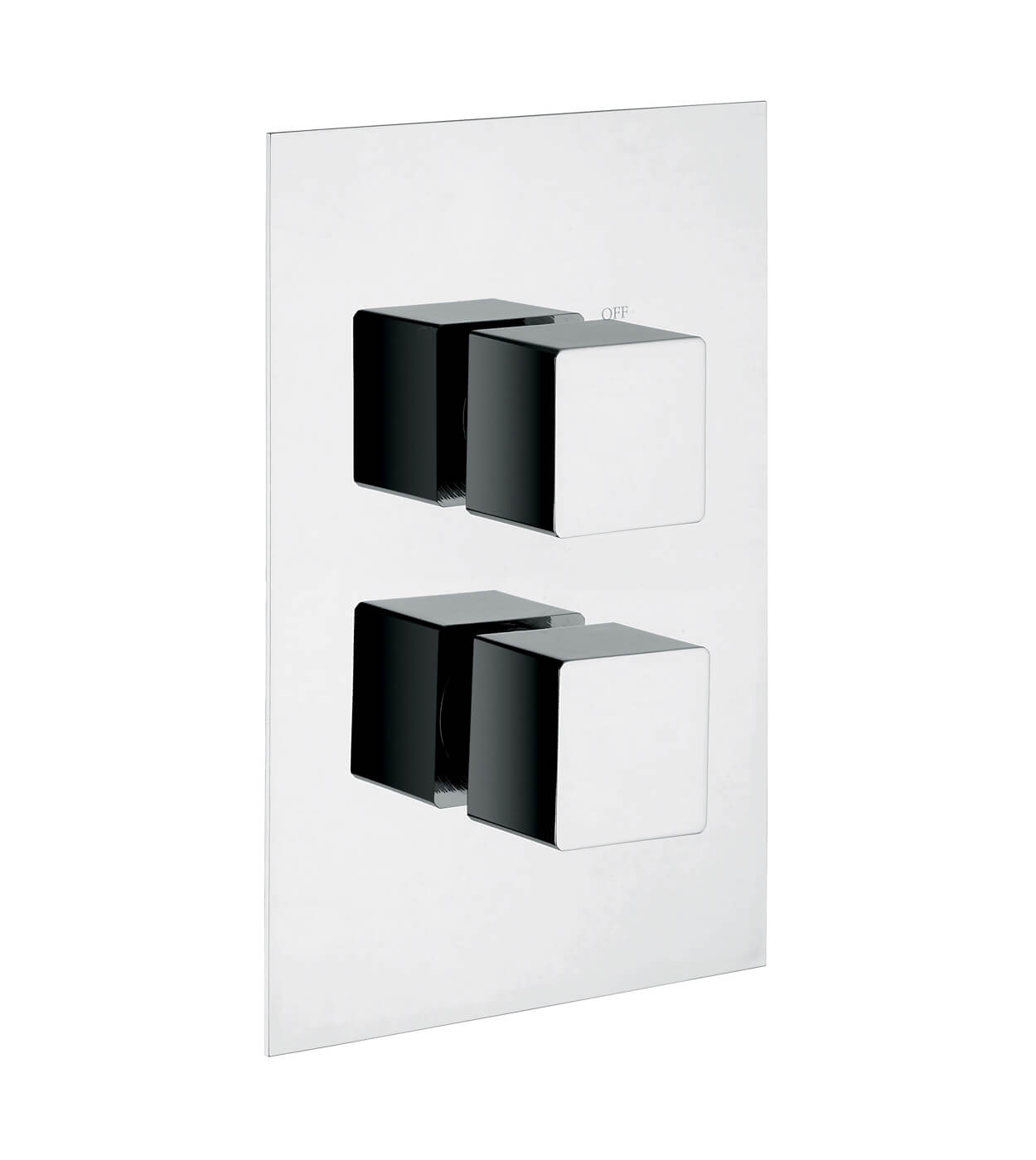 Infälld termostatblandare Emmevi Gea 26319, 2 utlopp
