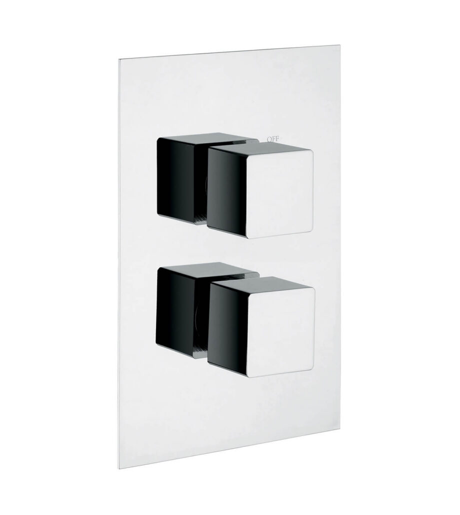 Infälld termostatblandare Emmevi Gea 26329, 3 utlopp, krom Infälld termostatblandare Emmevi Gea 26329, 3 utlopp