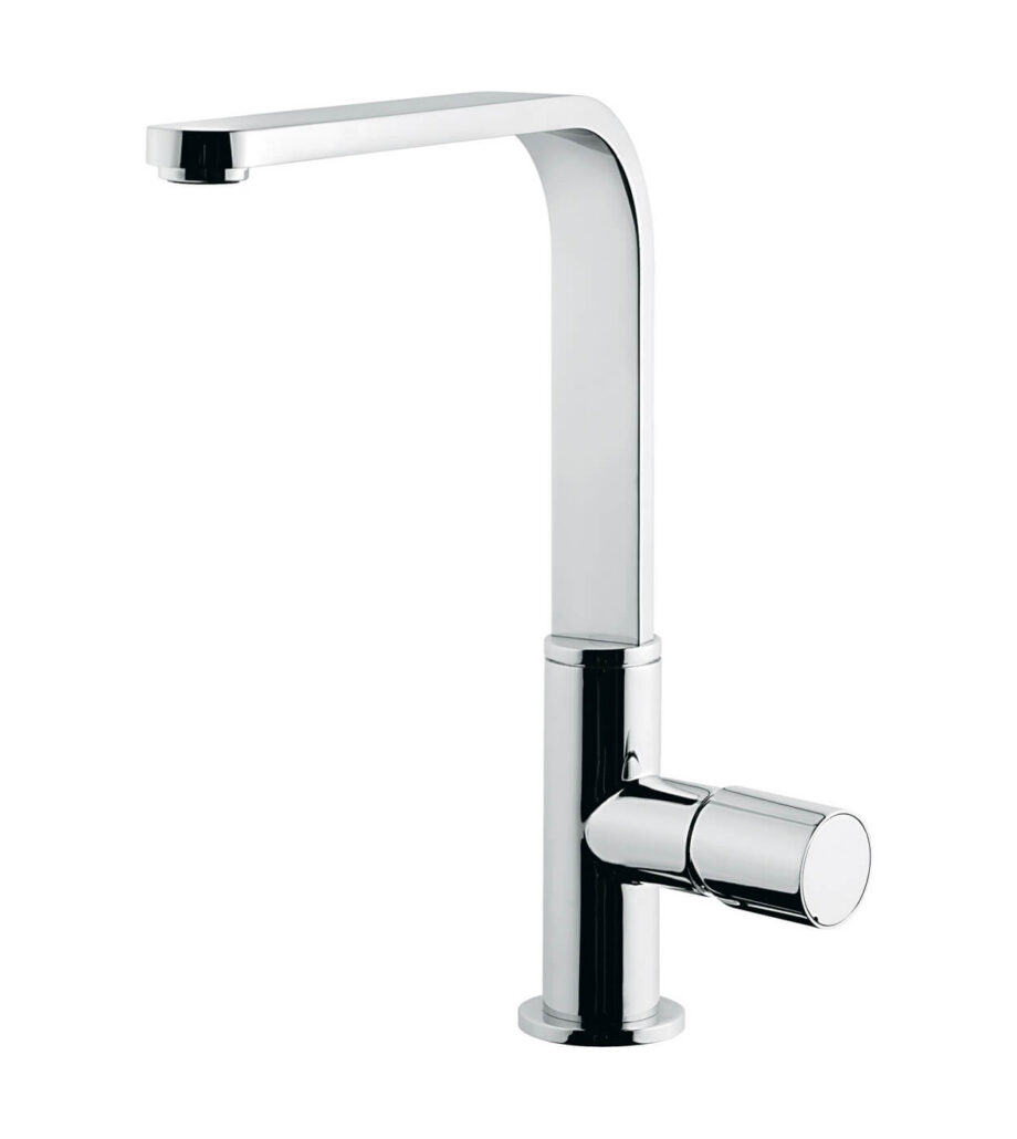 Köksblandare Emmevi Ade 78007 med vridbar pip, krom, standardspak Köksblandare Emmevi Ade 78007 med vridbar pip