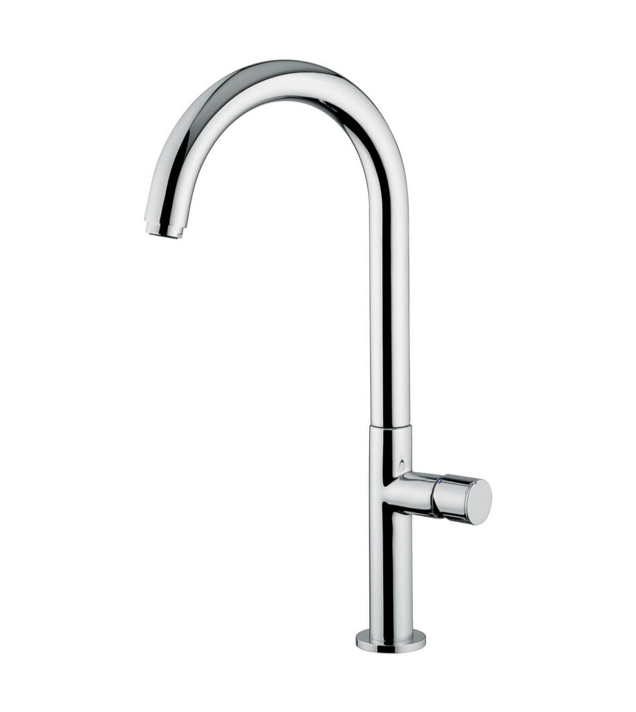 Köksblandare Emmevi Ade 78046 med vridbar pip, krom, standardspak Köksblandare Emmevi Ade 78046 med vridbar pip