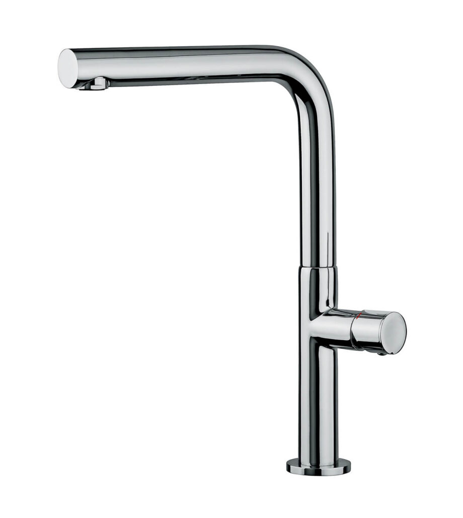 Köksblandare Emmevi Ade 78047 med vridbar pip, krom, standardspak Köksblandare Emmevi Ade 78047 med vridbar pip