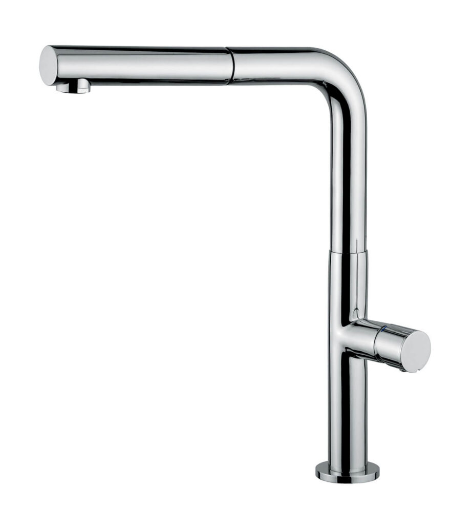 Köksblandare Emmevi Ade 78066 med utdragbar dusch, krom, standardspak Köksblandare Emmevi Ade 78066 med utdragbar dusch