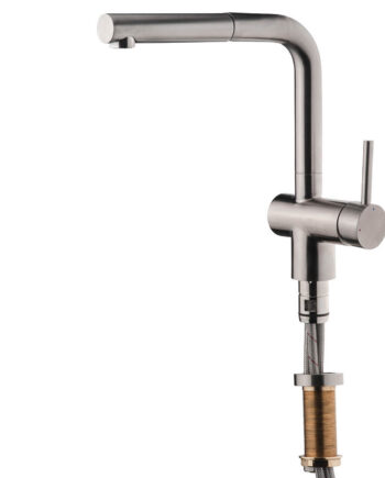 Köksblandare Emmevi Piper 45344INES för fönster, nedfällbar pip
