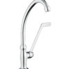 Kökskran Emmevi Decò Classic 12060 med vridbar pip, krom, lång spak Kökskran Emmevi Decò Classic 12060 med vridbar pip