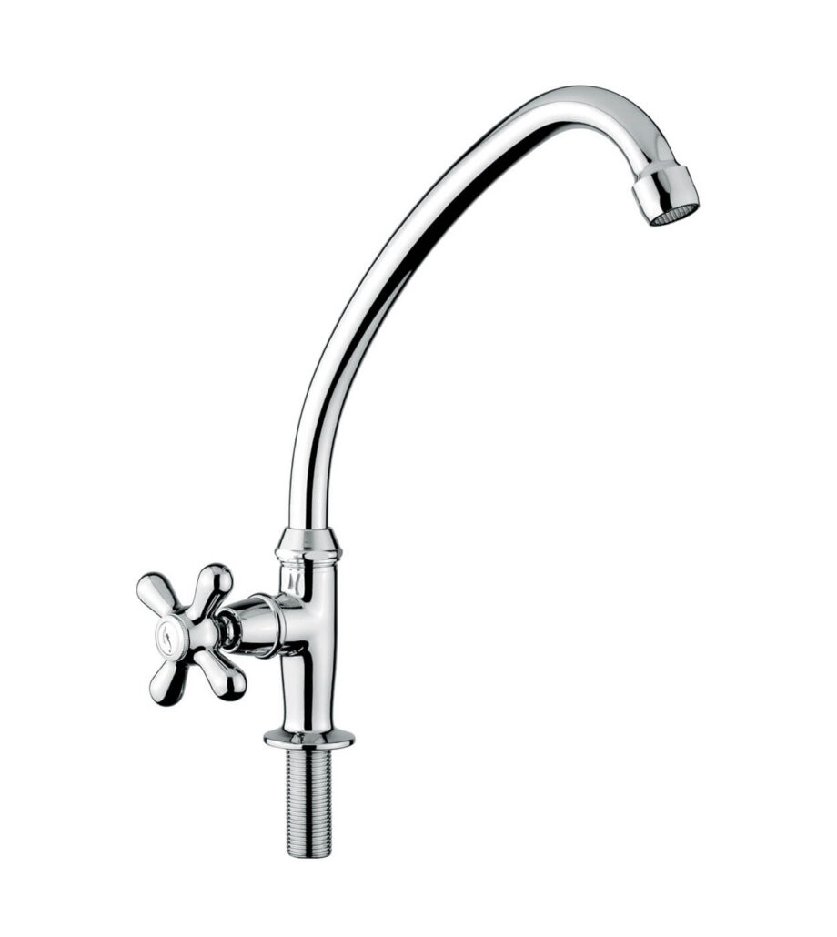 Kökskran Emmevi Decò Classic 12060 med vridbar pip, krom, standardspak Kökskran Emmevi Decò Classic 12060 med vridbar pip – 2