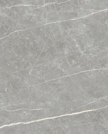 Matt klinker med marmorlook Tau Elite Gray, 90x180 cm, 11 mm, grå, R10, rektifierad
