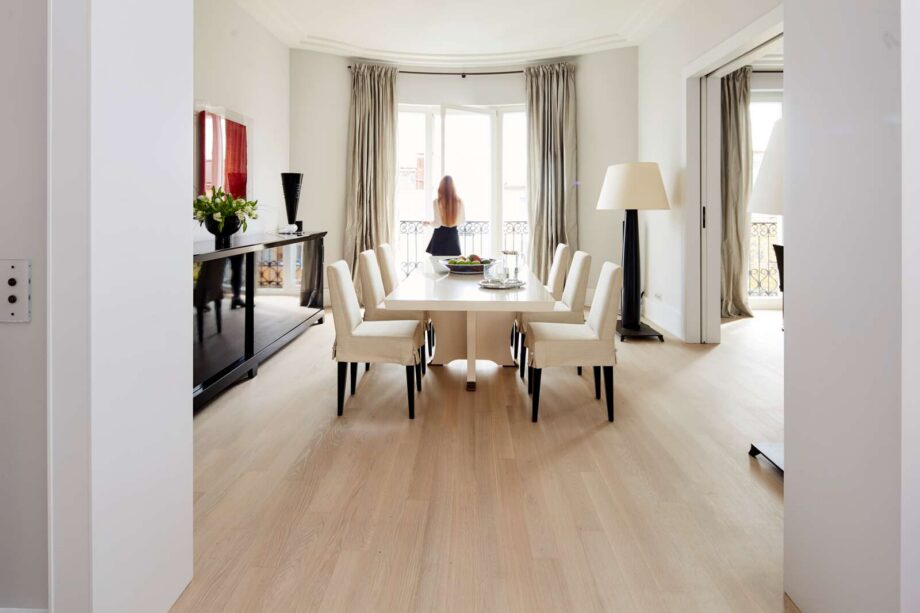 Parkett Bauwerk Cleverpark 1250 ek Farina 14 B-Protect borstad – miljöbild Parkett Bauwerk Cleverpark 1250 ek Farina 14 B-Protect borstad – 2