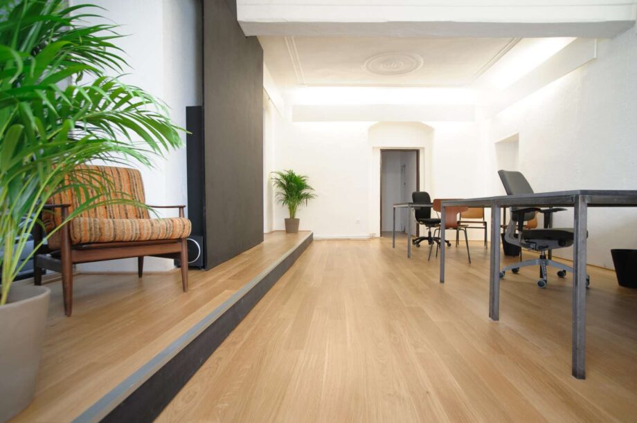 Parkett Bauwerk Cleverpark 1250 Silente ek natur 14 mattlackad slipad – 2