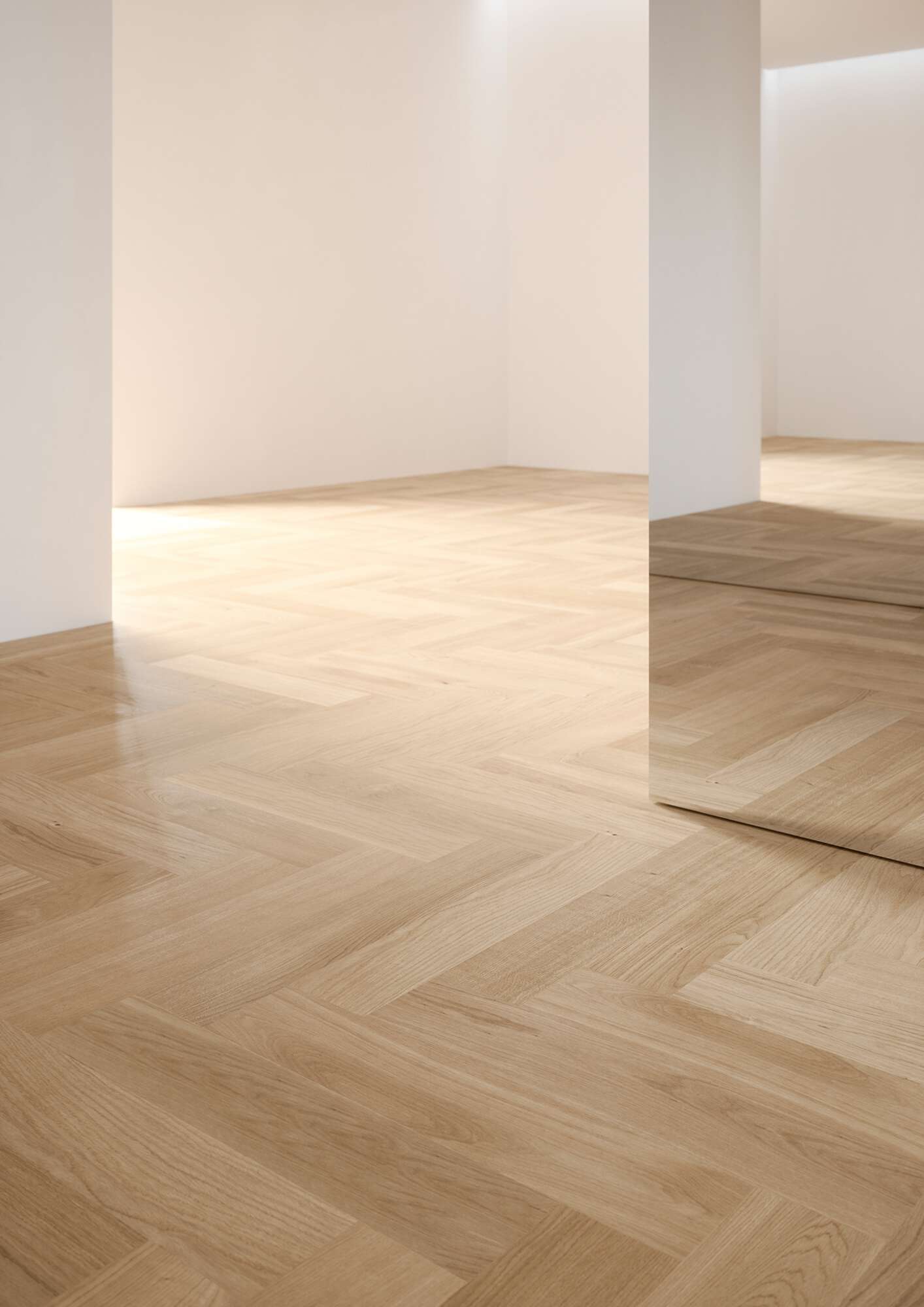 Parkett Bauwerk Formpark Quadrato ek Crema 14 B-Protect borstad – 4