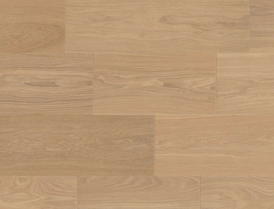 Parkettgolv Bauwerk Formpark 780 ek Avorio 14 oljad djupborstad