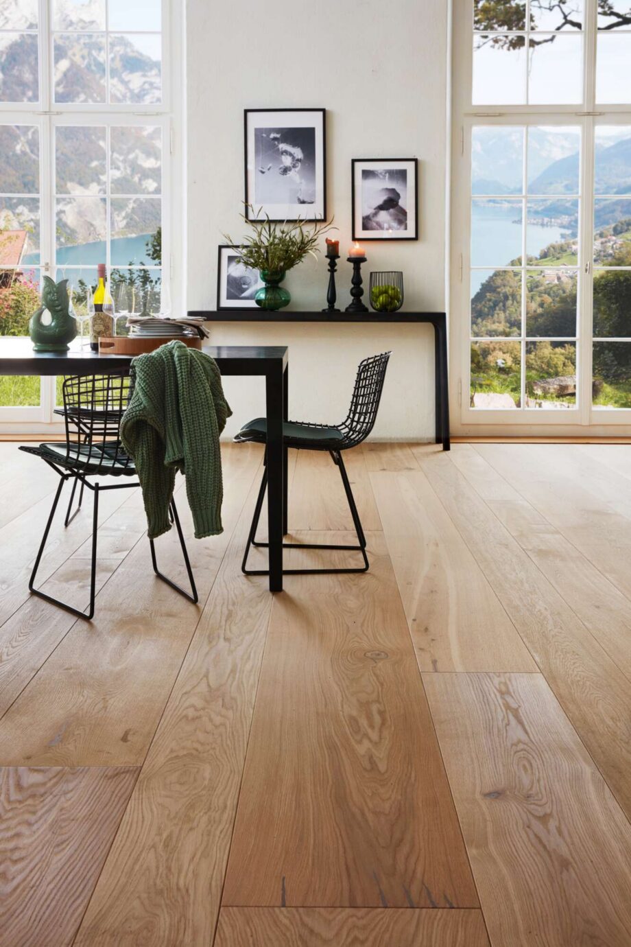 Parkettgolv Bauwerk Unicopark ek Avorio 35 oljad slipad – 2