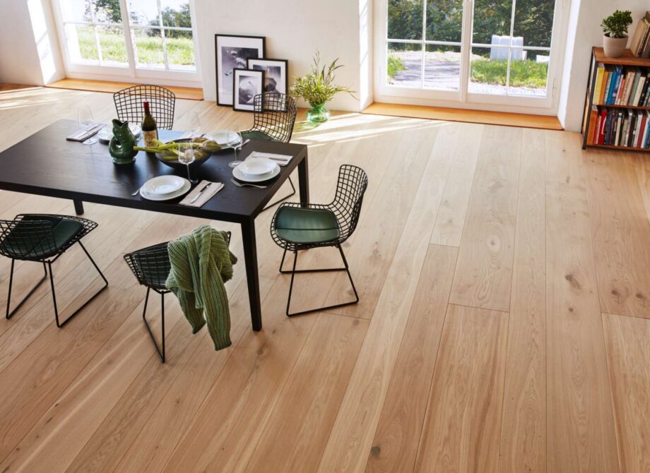 Parkettgolv Bauwerk Unicopark ek Avorio 35 oljad slipad – 4