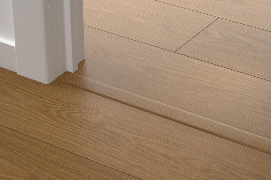 Incizo 5-i-1 övergångslist Quick-Step Cocoa Oak för styvt LVT vinylgolv (Alpha), 8x45x2000 mm