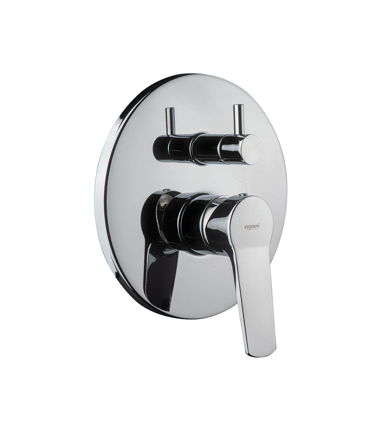 Inbyggd duschblandare Emmevi Altura 34019CER, 2 utlopp, omkastarpatron