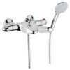 Termostatisk badkarsblandare Emmevi 9301, krom, blandare + duschset Termostatisk badkarsblandare Emmevi 9301 – 2