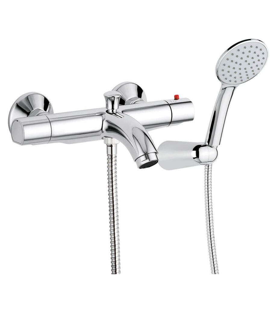 Termostatisk badkarsblandare Emmevi Ambra 9401, krom, blandare + duschset Termostatisk badkarsblandare Emmevi Ambra 9401 – 2