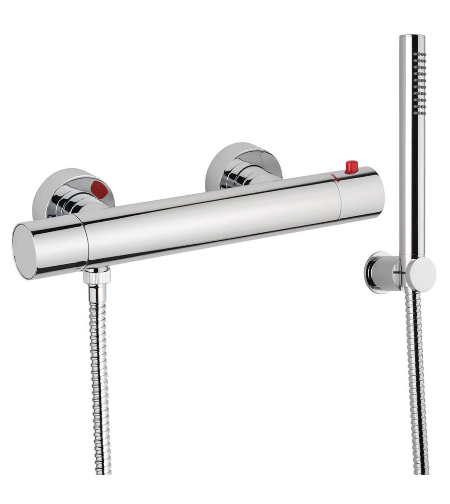 Termostatisk duschblandare Emmevi Ade 78300, krom, blandare + duschset Termostatisk duschblandare Emmevi Ade 78300 – 2