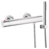 Termostatisk duschblandare Emmevi Giglio 83300, krom, blandare + duschset Termostatisk duschblandare Emmevi Giglio 83300 – 2