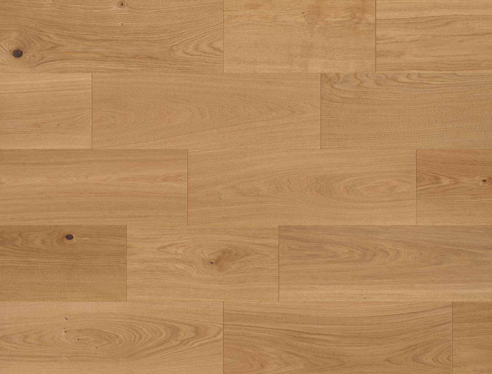 Trägolv Bauwerk Formpark Mini 570 ek natur 14 oljad djupborstad