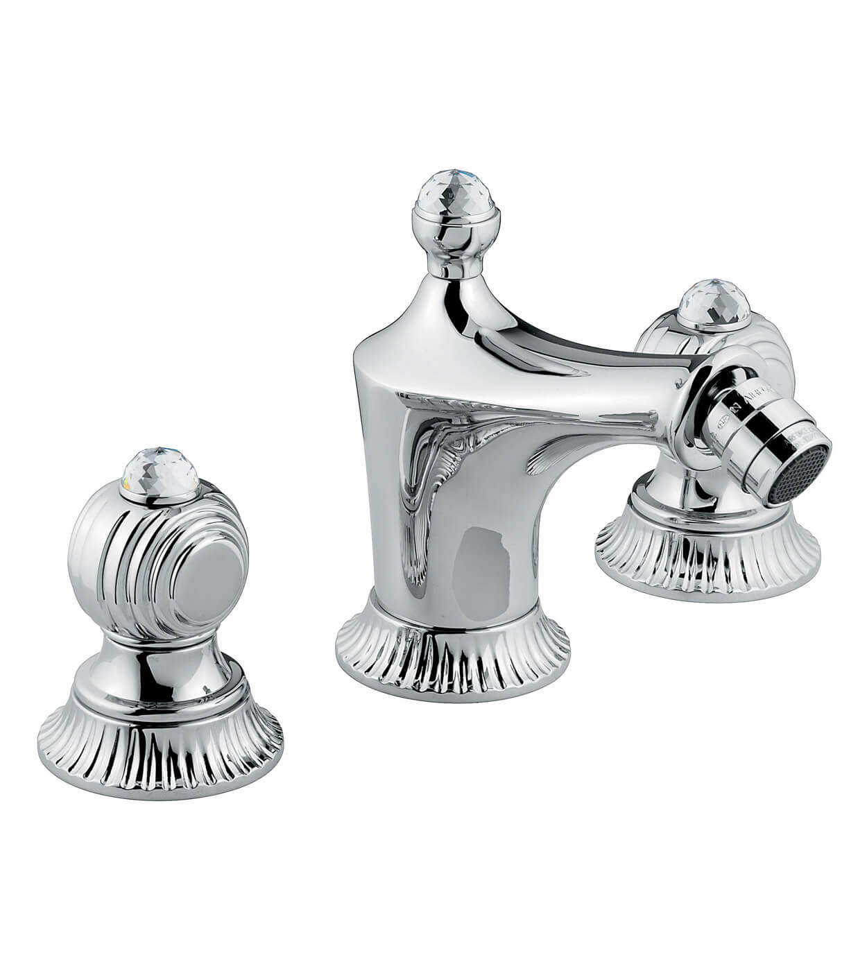 Trehåls bidéblandare Emmevi The One Cloe 98044 med bottenventil – 2