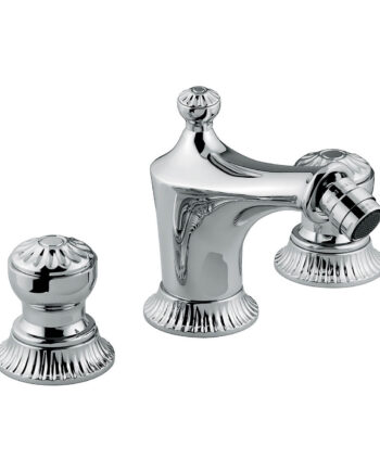 Trehåls bidéblandare Emmevi The One Leda 98044 med bottenventil