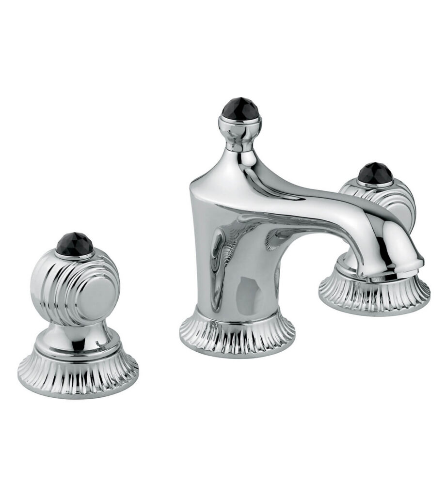 Trehåls tvättställsblandare Emmevi The One Cloe 98033 med bottenventil – 3