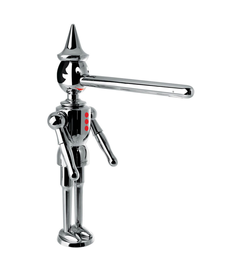 Tvågrepps köksblandare Emmevi Pinocchio 1887, krom Tvågrepps köksblandare Emmevi Pinocchio 1887 – 4