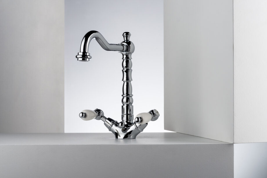 Tvättställsblandare Emmevi Decò Ceramic 121613 med pop-up-ventil, krom Tvättställsblandare Emmevi Decò Ceramic 121613 med pop-up-ventil – 2