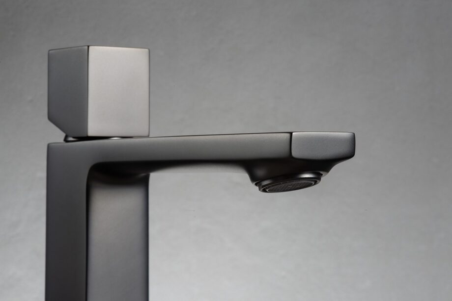 Tvättställsblandare Emmevi Gea 26003 med click-clack-ventil, grafit, spak utan skaft Tvättställsblandare Emmevi Gea 26003 med click-clack-ventil – 4
