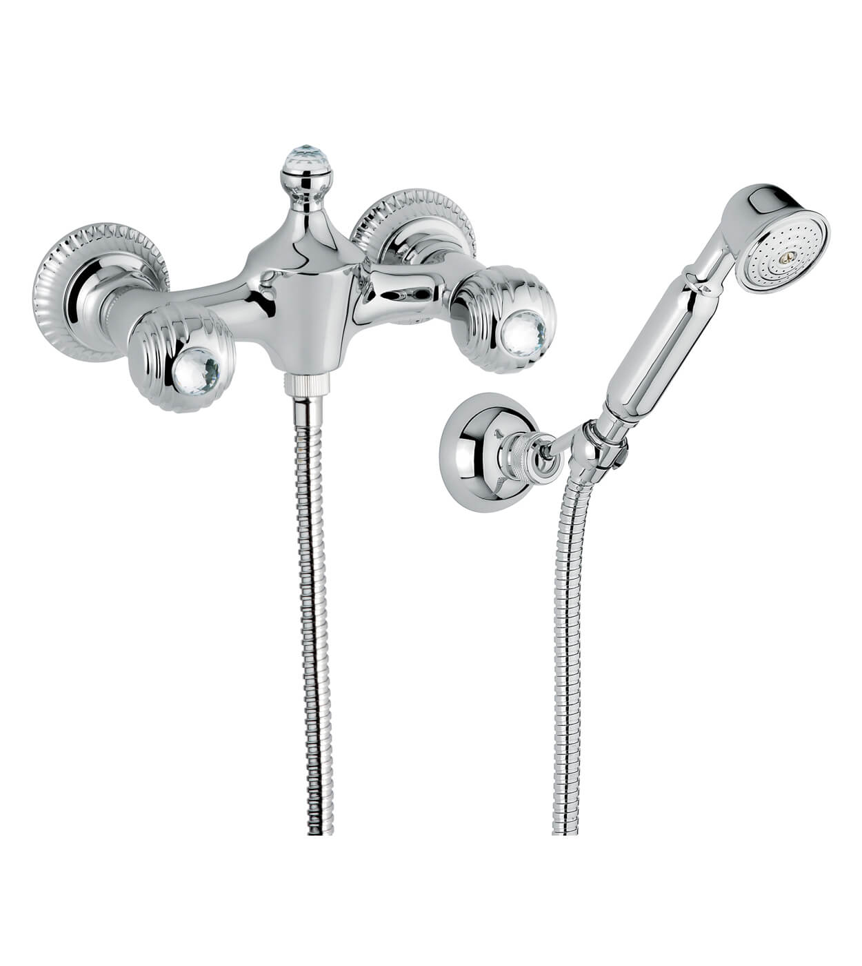 Väggmonterad duschblandare Emmevi The One Cloe 98002 – 4