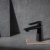 Tvättställsblandare Emmevi Stele 99033 med pop-up-ventil, mattsvart Tvättställsblandare Emmevi Stele 99033 med pop-up-ventil – 2